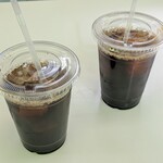群馬サファリパーク フードスタンド - アイスコーヒーで休憩♪