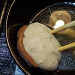 御料理 良所 - 原木しいたけと真丈