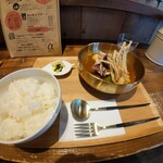 魚介スープカレー 食堂 α - 