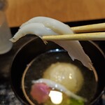 御料理 良所 - 春を告げる白魚