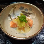 御料理 良所 - 料理も器も春バージョン