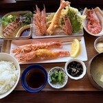 くるまえびキッチンTAMAYA - 車海老三昧定食