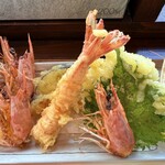 くるまえびキッチンTAMAYA - 天ぷら