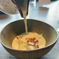 BURDIGALA MARUNOUCHI The Restaurant - 仏ロワール産白アスパラガス デクリネゾン駿河湾桜海老