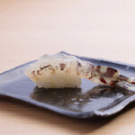 鮨 はくと - 活車海老　握り