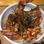 天ぷら 兎波 - アップ