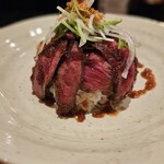 ダイニング やまと - 国産牛ステーキ丼