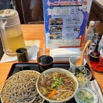 粗挽きそば 手打ち 日本橋福田雅之 - 