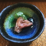 お通し（赤貝のひも）