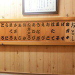 寿司処せいじ - メニュー