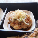 豆腐と野菜の揚げ物