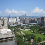 Regent Taipei - タイパンクラブ専用フロア19Fからの景色、台北101が見えます