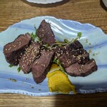 ナカガワ☆スエ食堂 - オージー・ビーフのステーキ（通常メニューではありません）とても柔らかいオージー・ビーフ！