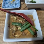 ナカガワ☆スエ食堂 - 馬のもつ煮（今なら食べられますが、普段はありません）まったく臭みがありません！豚・牛のもつ煮より食べやすいかも！