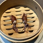 茶禅華 - ホタルイカ　日本酒　紹興酒