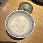 茶禅華 - 麻婆豆腐　ご飯　搾菜