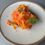 オレンジとクミンのキャロットラペ