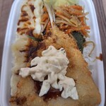 ほっともっと - 料理写真:アジフライのりタル弁当大盛