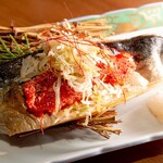 村木屋 - トロサバ　明太子乗せ