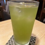 ととや料理 佗助 - 緑茶ハイ