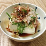 The　dining　YOSA八右衛門 - リラ's kitchen⑦
「極上 八右衛門醤油」を使って冷奴を作りました！