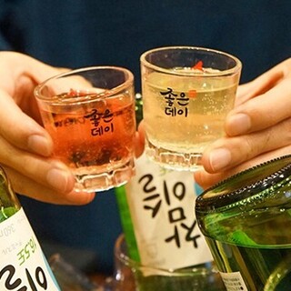 マッコリなどのお酒類からソフトドリンクまで種類豊富です◎