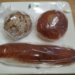 ざっこく、つぶあん、練乳そふと