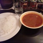 ホーカーズ - チキンカリー 590円　南インドケララ式・ザラザラでスパイシー・大辛