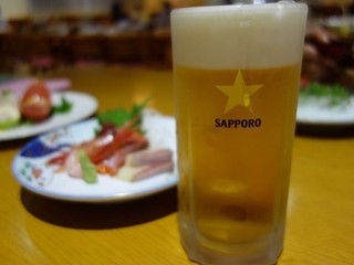 Resutoran Chiroru - まずはビール！