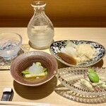 鮨 華 - コーススタート