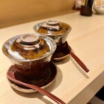 鮨 華 - ホタルイカの茶碗蒸し