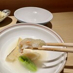 鮨 華 - たけのこ饅頭