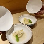 鮨 華 - たけのこ饅頭