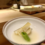 鮨 華 - たけのこ饅頭