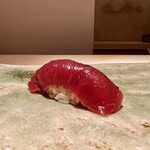 鮨 華 - 握り 本マグロ 赤身の漬け