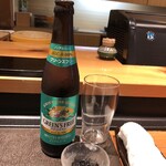 幸寿し - お通しのイカの墨造りからして美味い