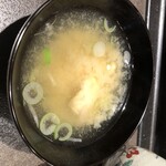 幸寿し - ここでお味噌汁