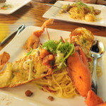 Atlantis Seafood & Steak - 2012' 5/16 活ロブスターパスタ $49.95