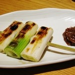 車 - ネギ焼でちょっと口直し