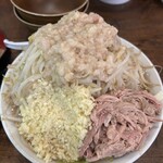 麺とび 六方 エルサあづみ野店 - ラーメン　全マシマシ　