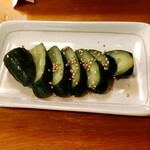や台ずし - きゅうり漬け