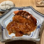 中華鉄板 上上 - オマール海老チリ！ソースがいい。パンもフワフワしっとり！