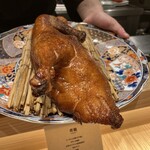 中華鉄板 上上 - 仕込み３日の北京ダック