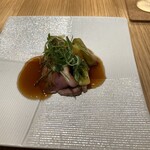 中華鉄板 上上 - 鴨！鴨が柔らかく、なんといってもソースがうまい。