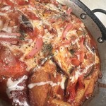 地矢吹林 - ナスとペンネとトマトとうますぎーる。