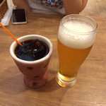 Ranchos - 生ビールとアイスコーヒー