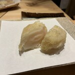 天ぷら北川 - ホタテ