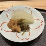 天ぷら北川 - お新香