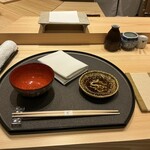 天ぷら北川 - カウンターセット