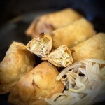 こじゃんと酒場 タチドマル - 屋台の一口餃子・断面
